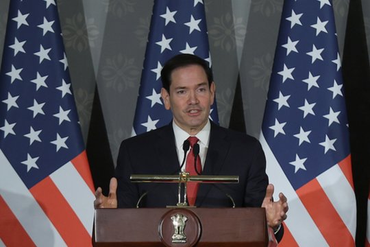 M. Rubio: susitarimas su Iranu pirmadienį vis dar įmanomas