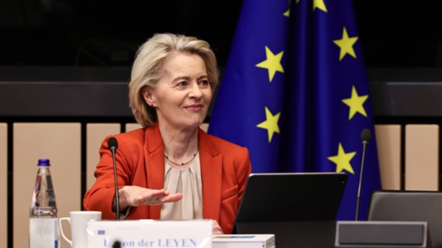 Po praėjusią savaitę skelbto oro pavojaus – U. von der Leyen lankysis Lietuvoje: štai kam bus skiriamas didžiausias dėmesys