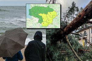 Meteorologai išplatino pavojingus įspėjimus šių miestų gyventojams: kur bus nemaloniausia