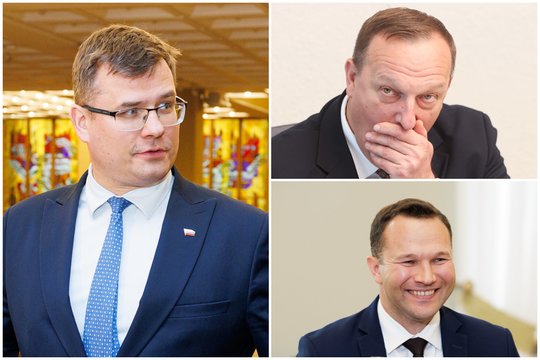 Po skandalo Registrų centre – griežti L. Kasčiūno kirčiai dviem ministrams