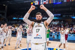J. Valančiūnas turi norą ateičiai: „Noriu sau duoti didžiausią šansą laimėti“