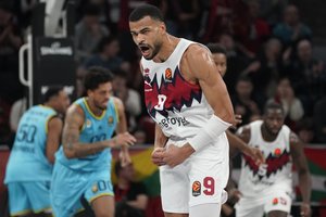 Autsaideriai pučia raumenis: naujai iškeptas čempionas ir „Baskonia“ žvaigždė keliasi į ASVEL