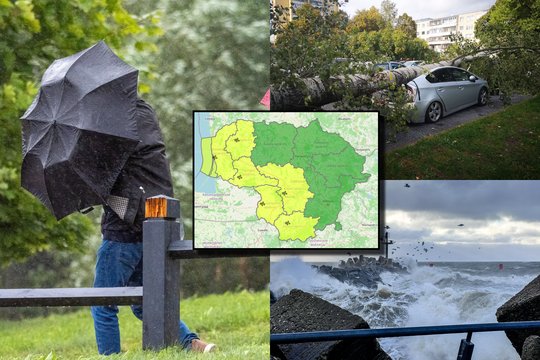 Naujausia meteorologų žinia: šiems miestams – pavojingi perspėjimai