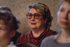 Plinta Larisos Kalpokaitės įrašas: emocingo pasirodymo metu salėje stojo tyla