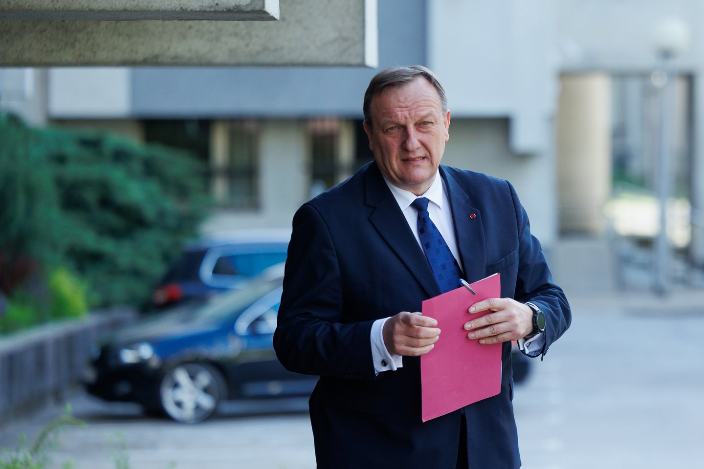 Ministrų susitikimas Vyriausybėje dėl Registrų centro situacijos.<br> T. Bauro nuotr.