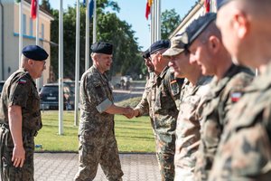 Aptartos Lietuvos funkcijos tapus ketvirtąja pagrindine NATO Šiaurės Rytų korpuso valstybe
