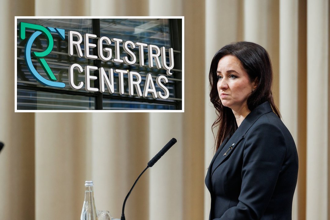 I. Ruginienės paaiškinimai dėl Registrų centro – neįtikino: viešojoje erdvėje keliamas naujas klausimas
