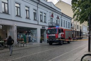 Tarnybos Kauno centre apsupo Lietuvos šaulių sąjungos pastatą – įvestas planas „Skydas“