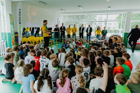 „Futbolo banga“ atvilnijo į Vilnių