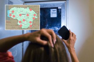 Galingas vėjas pridarė bėdų: be elektros – tūkstančiai gyventojų