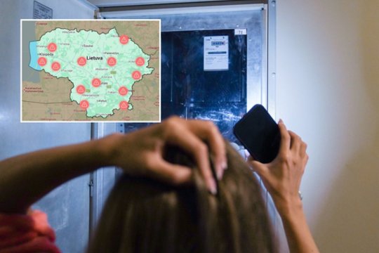 Galingas vėjas pridarė bėdų: be elektros – tūkstančiai gyventojų