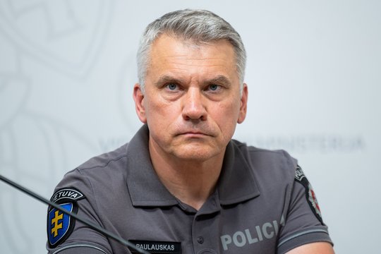 „Buvo du keliai“: generalinis komisaras A. Paulauskas po kratų Šalčininkuose nurodė tikslą