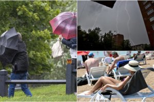 Po audringos dienos – dar vienas perspėjimas ir sinoptikės žinia apie ženklias permainas
