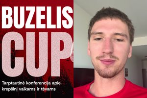 Prieš turnyrą – M. Buzelio žinutė: kreipėsi į dalyvius