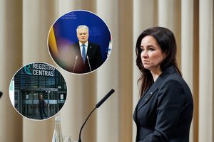 „Absoliutus nesusikalbėjimas“: ar po Registrų centro skandalo tarp G. Nausėdos ir I. Ruginienės įsivyraus šaltukas?