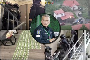 „Jie bus priešai“: po didžiulės pareigūnų operacijos – griežtas generalinio komisaro verdiktas