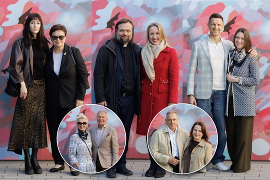 Vilniuje – naujos parodos atidarymas: į išskirtinę vietą rinkosi kviestiniai svečiai