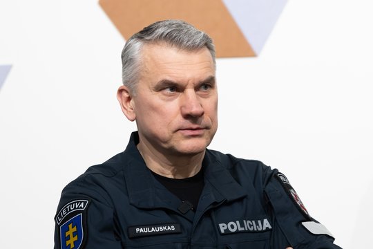 A. Paulauskas: policija papildomai prašys iš biudžeto skirti 168 mln. eurų