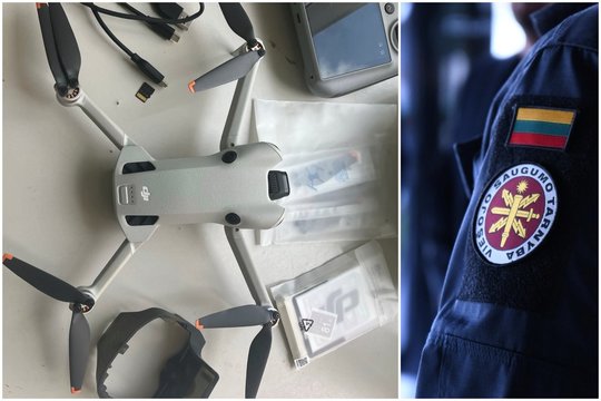 Per savaitę greta šalies strateginių objektų sulaikyti du dronų operatoriai
