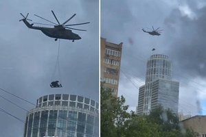 Ukrainos dronų baimė keičia Maskvos veidą: štai kas keliama ant miesto stogų