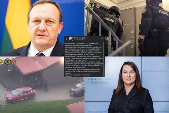 Įkliuvusio pasieniečio ryšiai vedė į ministeriją: jo giminaitė – ministro V. Kondratovičiaus komandoje