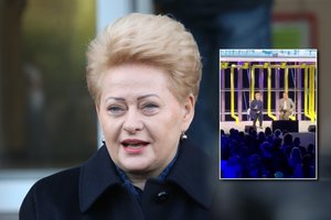 Plinta tūkstančius sužavėjęs įrašas su Dalia Grybauskaite: sulaukė neeilinės publikos reakcijos