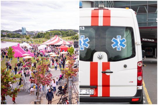 Šaltibarščių festivalyje – kraupi vaiko trauma ant batuto
