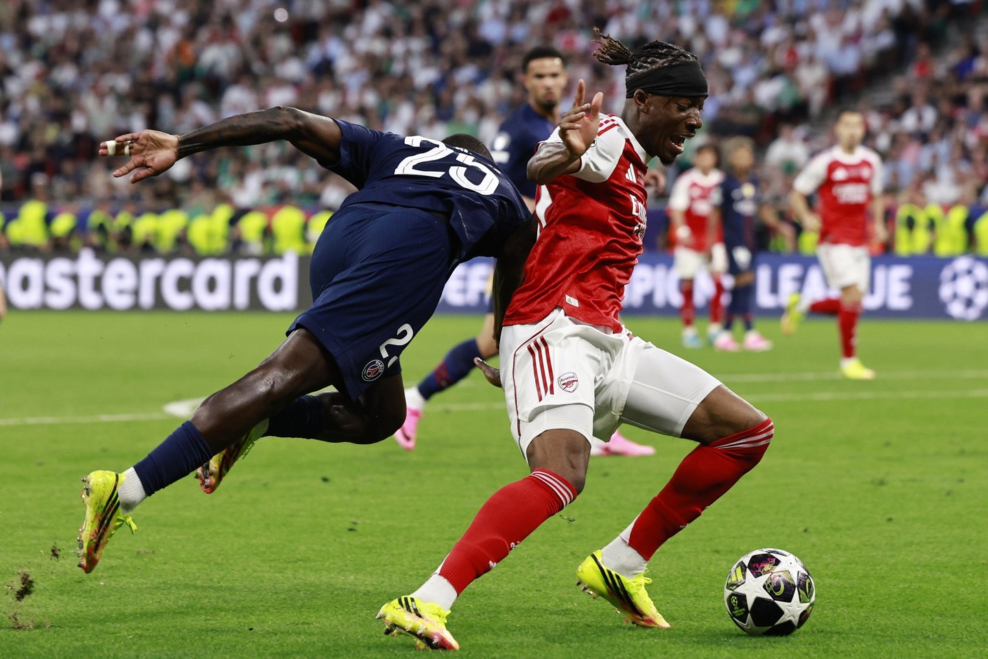 PSG ir Arsenal rungtynės<br>EPA/ELTA nuotr.