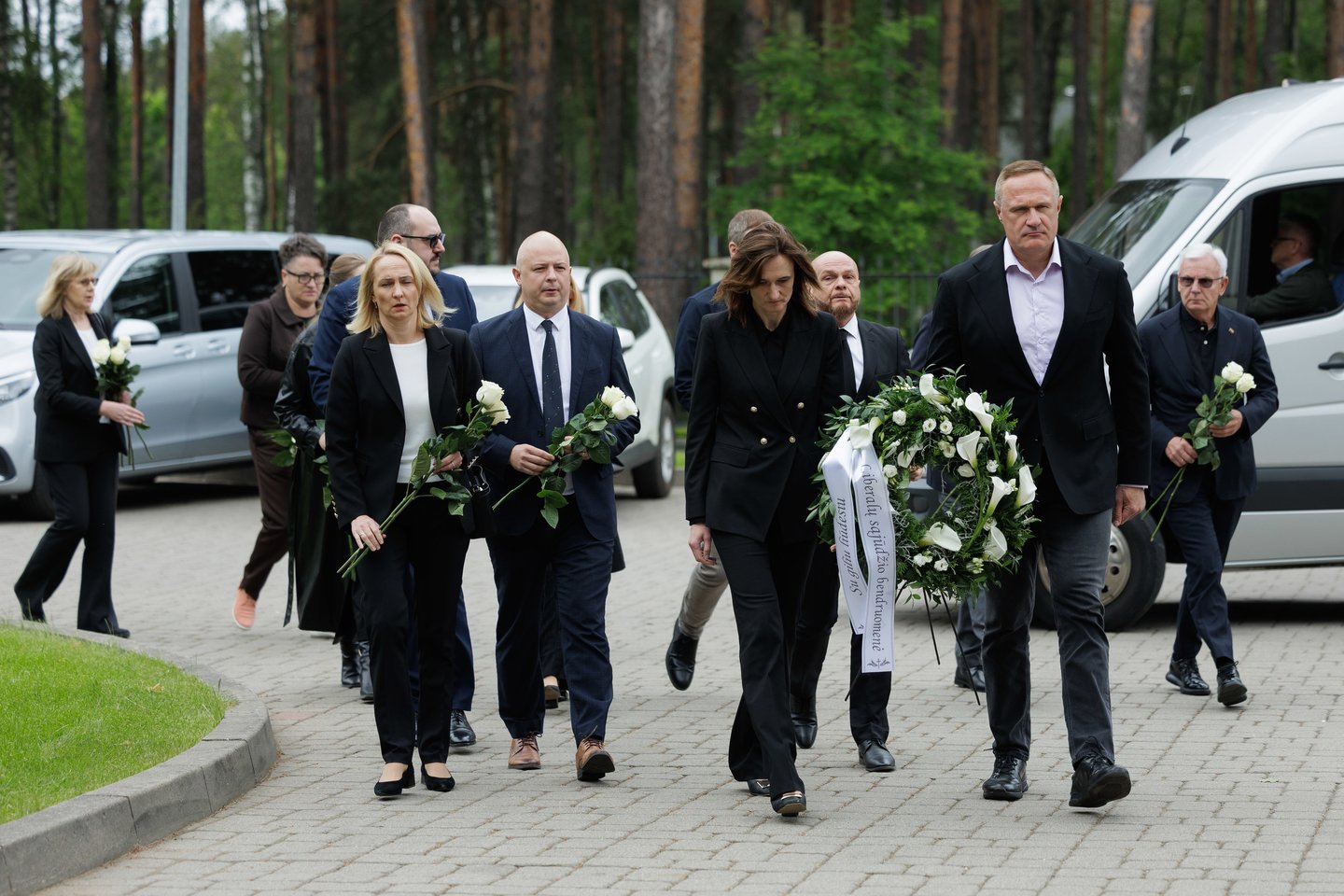 Jevgenijaus Šuklino laidotuvės.<br>V. Skaraičio nuotr.