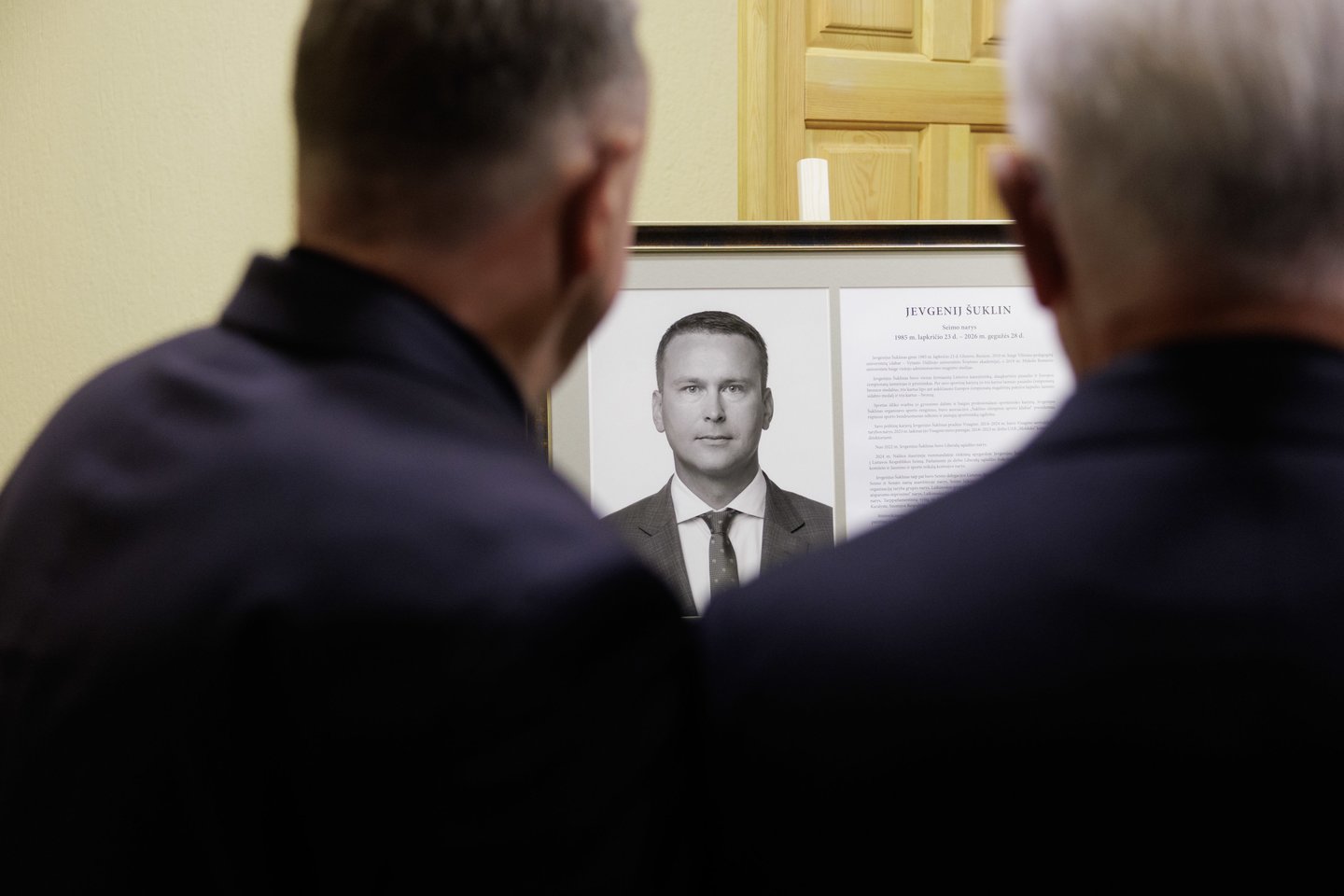 Jevgenijaus Šuklino laidotuvės.<br>V. Skaraičio nuotr.