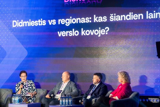 Pateikė regionų stiprybės pavyzdį: versle tai tampa labai dideliu konkurenciniu pranašumu