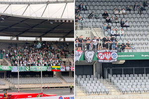 „Žalgirių“ futbolo mūšyje – su nacizmu siejami simboliai