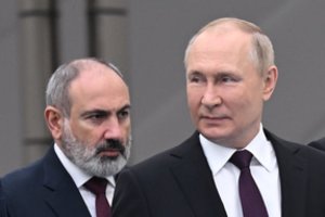 Nepaisant įtampos, V. Putinas pasveikino Armėnijos premjerą su gimtadieniu