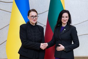 I. Ruginienė: su Ukrainos premjere sutarėme, kad privalome ir toliau spausti Rusiją bei Baltarusiją