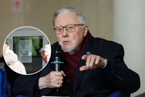 Dėl lietuvių kalbos egzamino – ironiška V. Landsbergio reakcija: kažin, ar tie žmonės nesulauks kokių pastabų