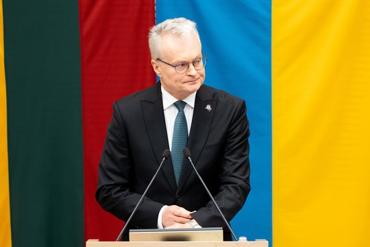 G. Nausėda su Ukrainos premjere aptarė dvišalius santykius ir saugumo situaciją regione