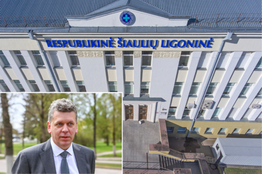 Žiniasklaida: M. Pauliukas paliko Respublikinę Šiaulių ligoninę su milijoniniais nuostoliais