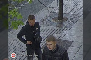 Vilniaus policija ieško Ukrainos vėliavą išniekinusių niekadėjų – prašo visuomenės pagalbos