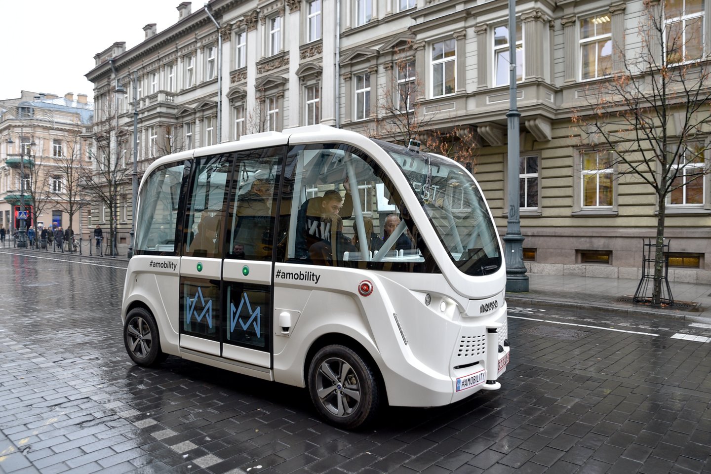 Lietuvoje autonominės transporto priemonės jau buvo išbandytos prieš keletą metų. <br>V.Ščiavinsko nuotr.