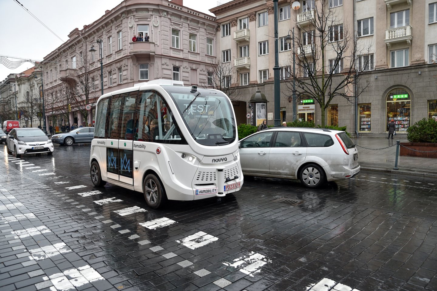 Lietuvoje autonominės transporto priemonės jau buvo išbandytos prieš keletą metų. <br>V.Ščiavinsko nuotr.