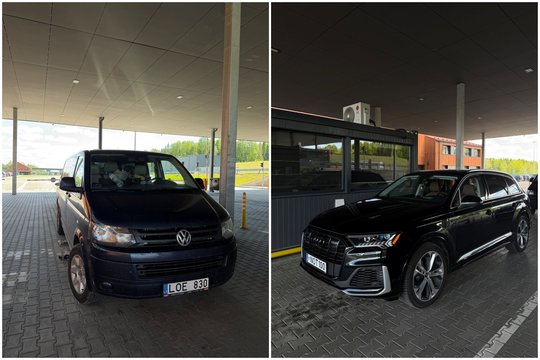 Medininkuose muitininkai sulaikė du automobilius – įtariamas sankcijų Rusijai apėjimas