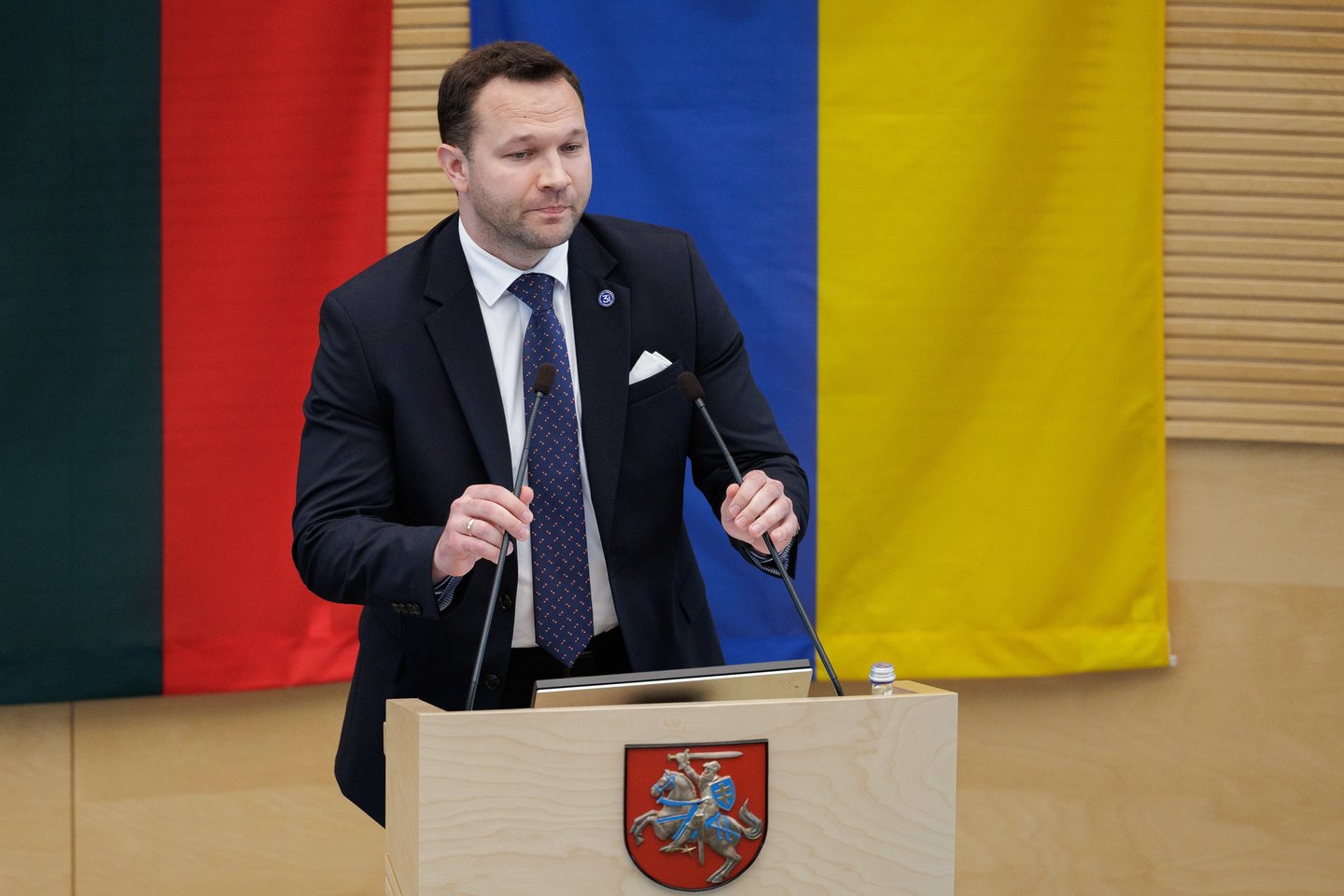 Edvinas Grikšas.<br>V. Skaraičio nuotr.