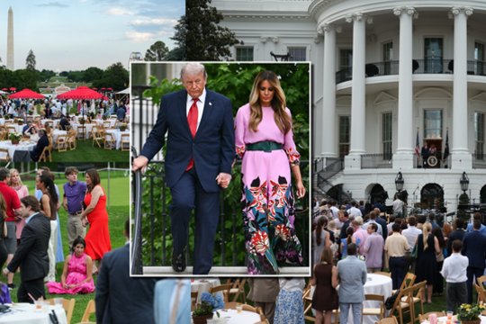 Tradicija tapusio renginio metu – visų akys į M. Trump: paaiškėjo, kas traukė dėmesį