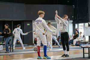Lietuvos U23 čempionai – A. Šimkutė ir M. Lozenko