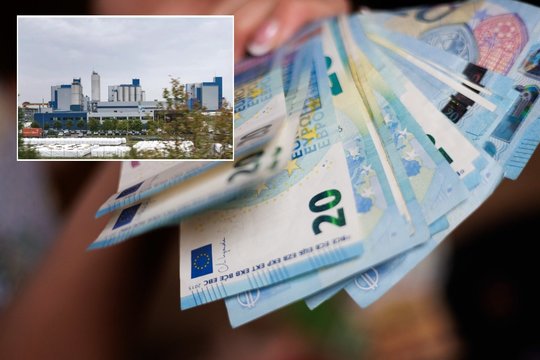 Vienos Lietuvos įmonės pajamos – kaip viso didmiesčio