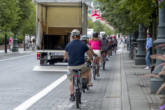  Važinėjantieji dviračiais greičiausiai nė neįtaria, koks sunkiai suvokiamas protu rekordas buvo pasiektas 