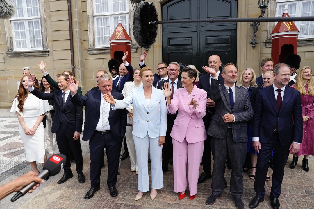 Danijos premjerė pristatė naują vyriausybę, kurioje moterys sudaro daugumą