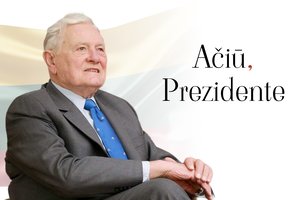 Artėjant Prezidento Valdo Adamkaus 100-ajam gimtadieniui – Lrytas kviečia tarti „Ačiū, Prezidente“
