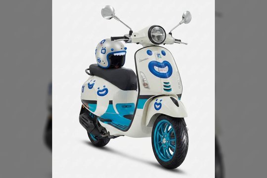 Keliauk po Europos Sąjungą be rūpesčių: „Pildyk“ dovanoja galimybę laimėti „Vespa“ motorolerį