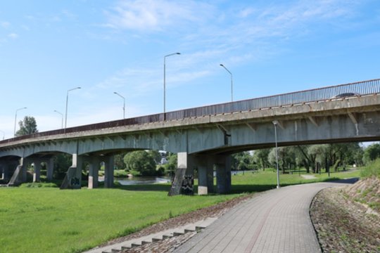 Ukmergėje bus remontuojamas tiltas per Šventosios upę